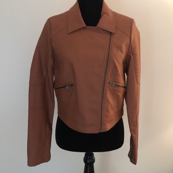 🤎Faux Leather Jacket🤎New with tags🤎 - Picture 3 of 6